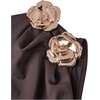 image:imageFloerns Womens Plus Size Off The Shoulder A Line Going Out Mini DressesBrown