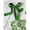 image:imageFloerns Womens Summer Floral Tie Shoulder Flare Hem Boho Mini DressGreen Multi