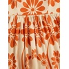 image:imageFloerns Womens Summer Floral Tie Shoulder Flare Hem Boho Mini DressOrange