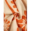 image:imageFloerns Womens Summer Floral Tie Shoulder Flare Hem Boho Mini DressOrange