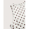 image:imageFloerns Womens Cut Out Backless Dress Polka Dots Sleeveless Layered Ruffle Going Out Mini DressesWhite