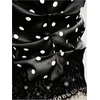 image:imageFloerns Womens Elegant Business Office Lace Polka Dots Satin Blouses TopsBlack Polka Dots