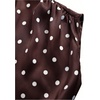 image:imageFloerns Womens Elegant Business Office Lace Polka Dots Satin Blouses TopsBurgundy Polka Dots