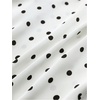 image:imageFloerns Womens Elegant Business Office Lace Polka Dots Satin Blouses TopsWhite Polka Dots