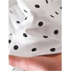 image:imageFloerns Womens Plus Size Polka Dots Cami Tank Top Backless Peplum TopsBlack and White