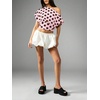 image:imageFloerns Womens Polka Dots Off Shoulder Crop Top Elegant BlouseDusty Pink