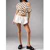 image:imageFloerns Womens Polka Dots Off Shoulder Crop Top Elegant BlouseYellow
