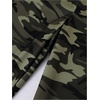 image:imageFloerns Girls Leopard Print Patched Drawstring Waist Wide Leg Y2k PantsDeep Green
