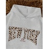 image:imageFloerns Girls Y2k Cheetah Print Hoodie Pullovers Long Sleeve Drop Shoulder SweatshirtLight Grey