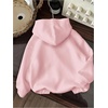 image:imageFloerns Girls Y2k Cheetah Print Hoodie Pullovers Long Sleeve Drop Shoulder SweatshirtPink