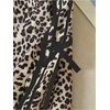 image:imageFloerns Girls Y2k Cheetah Wide Leg Pants Bow Striped Baggy TrousersBlack