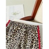 image:imageFloerns Girls Y2k Cheetah Wide Leg Pants Bow Striped Baggy TrousersRed