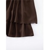 image:imageFloerns Girls Y2k Polka Dots Mini Dress Halter Neck Ruffle Hem Birthday Party DressesBrown