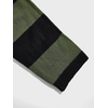 image:imageFloerns Men Striped Pullover Sweater Colorblock Crew Neck Knit Casual TopsArmy Green