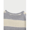 image:imageFloerns Men Striped Pullover Sweater Colorblock Crew Neck Knit Casual TopsBeige