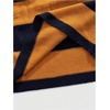 image:imageFloerns Men Striped Pullover Sweater Colorblock Crew Neck Knit Casual TopsMustard Yellow