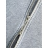 image:imageFloerns Mens Y2k Striped Zip Up Hoodie Long Sleeve Athletic Baggy Sweatshirts JacketLight Grey