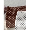 image:imageFloerns Womens 2 PCS Polka Dots Mini Skirt SkortBrown Black White