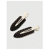 image:imageFloerns Womens 4 Pcs Polka Dots Hair Clips Duckbill Alligator ClipPolka Dots