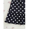 image:imageFloerns Womens Bow Polka Dots Tube Dress Strapless A Line Mini DressesBlack
