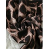 image:imageFloerns Womens Cheetah Print Strapless Tube Shirred Sleeveless Wide Leg Romper JumpsuitBrown Multi
