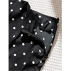 image:imageFloerns Womens Elegant Polka Dots Lace Skirt Low Rise Date Night Party Mini SkirtBlack