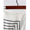image:imageFloerns Womens Elegant Striped High Waist Wrap A Line Midi SkirtApricot