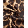 image:imageFloerns Womens Leopard Halter Deep V Neck Dress Layered Ruffle Gothic Y2k Mini DressBrown