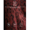 image:imageFloerns Womens Leopard Print Off The Shoulder Sweater Fall 2025 Trendy V Neck Loose Casual Long Sleeve Fuzzy SweaterBurgundy