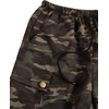 image:imageFloerns Womens Leopard Straight Leg Cargo Pants Cheetah TrousersArmy Green Camo