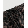 image:imageFloerns Womens Leopard Straight Leg Cargo Pants Cheetah TrousersBlack