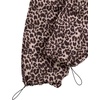 image:imageFloerns Womens Leopard Straight Leg Cargo Pants Cheetah TrousersLight Brown