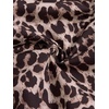 image:imageFloerns Womens Leopard Straight Leg Cargo Pants Cheetah TrousersLight Brown