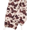 image:imageFloerns Womens Leopard Straight Leg Cargo Pants Cheetah TrousersMocha Brown