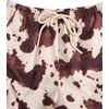 image:imageFloerns Womens Leopard Straight Leg Cargo Pants Cheetah TrousersMocha Brown