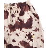 image:imageFloerns Womens Leopard Straight Leg Cargo Pants Cheetah TrousersMocha Brown