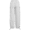image:imageFloerns Womens Leopard Straight Leg Cargo Pants Cheetah TrousersWhite Polka Dots