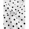image:imageFloerns Womens Leopard Straight Leg Cargo Pants Cheetah TrousersWhite Polka Dots