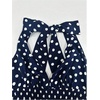 image:imageFloerns Womens Plus Size Cheetah Halter Short Dress Sleeveless Shirred Layered Ruffle Hem Y2k Going Out Mini DressesDark Blue