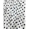image:imageFloerns Womens Plus Size Cheetah Halter Short Dress Sleeveless Shirred Layered Ruffle Hem Y2k Going Out Mini DressesWhite Polka Dots