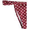 image:imageFloerns Womens Polka Dots Cheeky Bikini Sets Seashell Strapless SwimsuitsMaroon