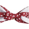 image:imageFloerns Womens Polka Dots Cheeky Bikini Sets Seashell Strapless SwimsuitsMaroon