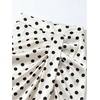 image:imageFloerns Womens Polka Dots Midi Skirt Ruched Slit Business Pencil SkirtWhite