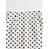 image:imageFloerns Womens Polka Dots Midi Skirt Ruched Slit Business Pencil SkirtWhite