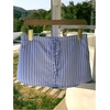 image:imageFloerns Womens Striped Preppy Mini Skort Drawstring Cute ShortsBlue and White