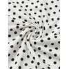 image:imageFloerns Womens Y2K Leopard Asymmetrical Neck T Shirt Sleeveless TopsWhite Polka Dots