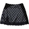 image:imageFloerns Womens Elegant Polka Dots Lace Skirt Low Rise Date Night Party Mini SkirtBlack