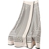 image:imageFloerns Womens Elegant Striped High Waist Wrap A Line Midi SkirtApricot