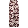 image:imageFloerns Womens Leopard Straight Leg Cargo Pants Cheetah TrousersMocha Brown