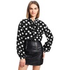 Black Polka Dot